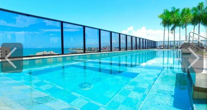Apto Time - Vista Mar Em Ponta Verde Maceio Apartman Kültér fotó