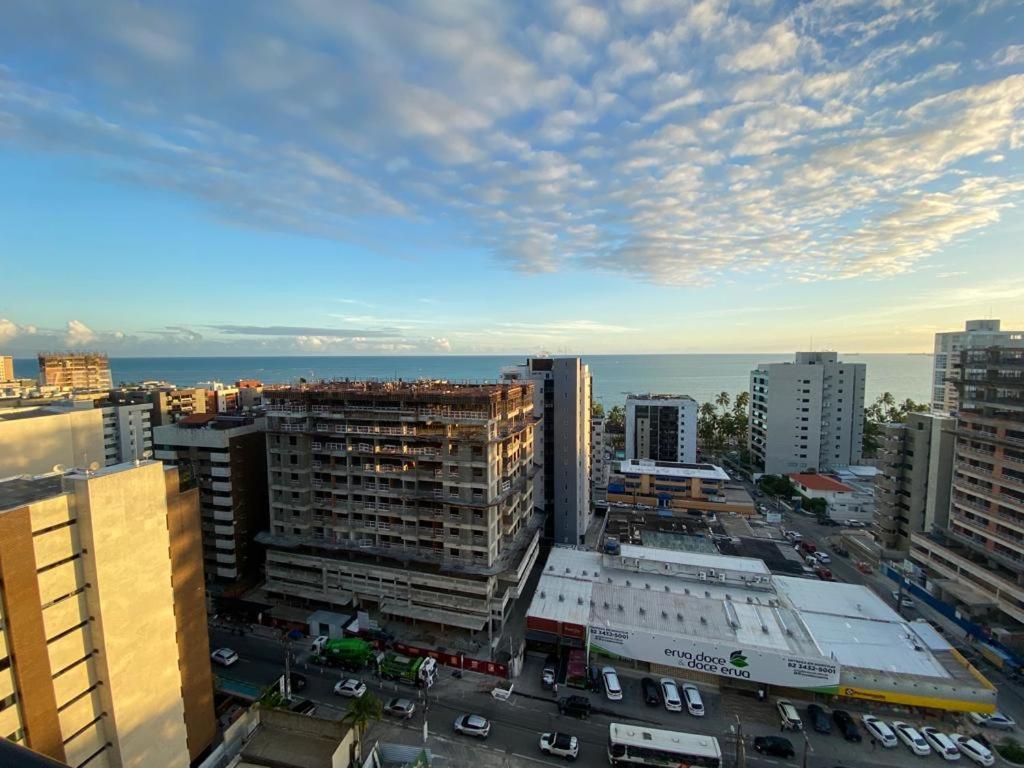 Apto Time - Vista Mar Em Ponta Verde Maceio Apartman Kültér fotó