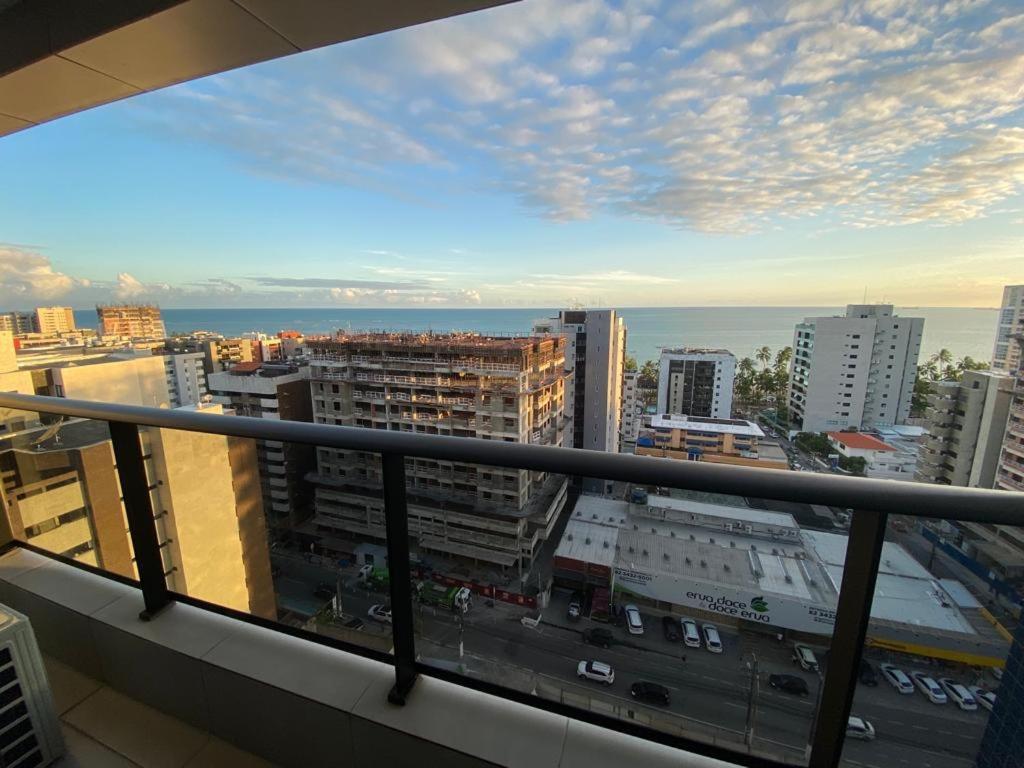 Apto Time - Vista Mar Em Ponta Verde Maceio Apartman Kültér fotó