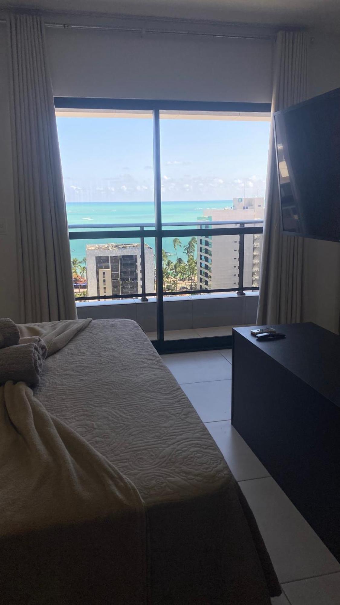 Apto Time - Vista Mar Em Ponta Verde Maceio Apartman Kültér fotó