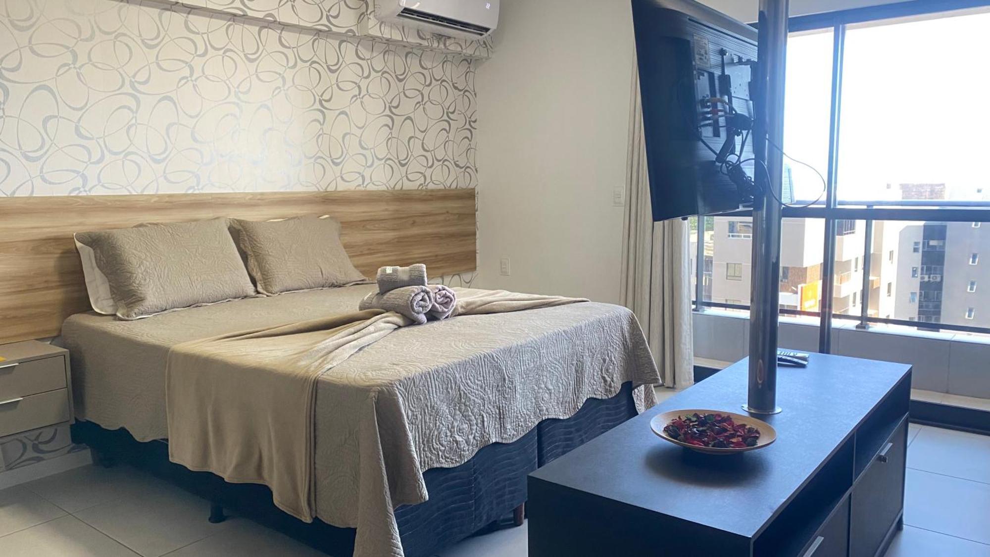 Apto Time - Vista Mar Em Ponta Verde Maceio Apartman Kültér fotó